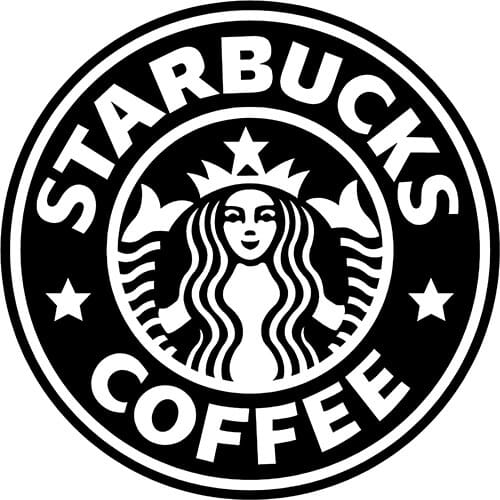 Starbucks Decal Sticker - STARBUCKS-COFFEE-DECAL - Thriftysigns